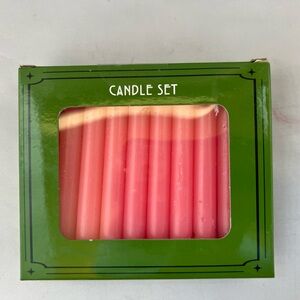 Mini Spell Chime Ritual Candle Pink Set